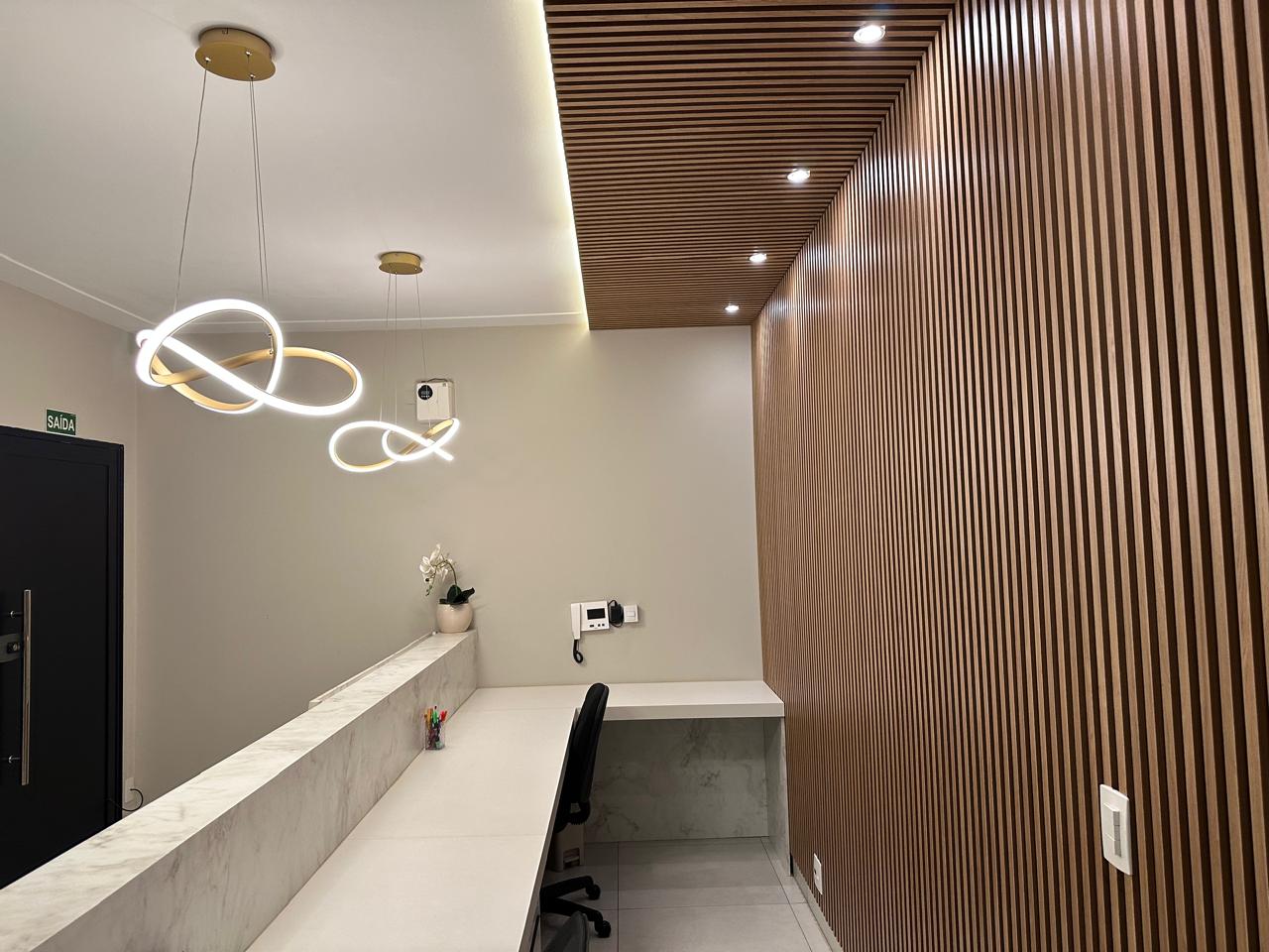 Recepção da Clínica Aurum Coworking